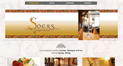 Desktop Screenshot of hotelrestaurant-soers.de